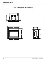 Предварительный просмотр 4 страницы Regency Fireplace Products DVi34L Series Owners & Installation Manual