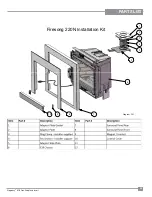 Предварительный просмотр 65 страницы Regency Fireplace Products E18 Owners & Installation Manual