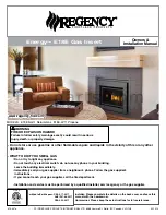 Regency Fireplace Products E18E-LP11 Owners & Installation Manual предпросмотр