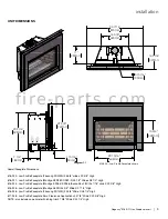 Предварительный просмотр 3 страницы Regency Fireplace Products E18E-LP11 Owners & Installation Manual