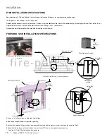 Предварительный просмотр 52 страницы Regency Fireplace Products E18E-LP11 Owners & Installation Manual