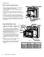 Предварительный просмотр 54 страницы Regency Fireplace Products E18E-LP11 Owners & Installation Manual