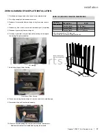 Предварительный просмотр 57 страницы Regency Fireplace Products E18E-LP11 Owners & Installation Manual