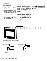 Предварительный просмотр 76 страницы Regency Fireplace Products E18E-LP11 Owners & Installation Manual