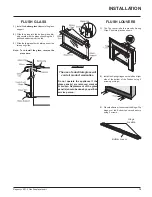 Preview for 19 page of Regency Fireplace Products E21 Gas Insert Owners & Installation Manual