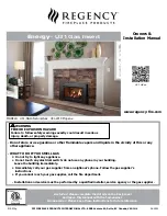 Regency Fireplace Products Energy U31 Owners & Installation Manual предпросмотр