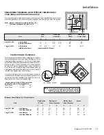 Preview for 11 page of Regency Fireplace Products F1105S Owners & Installation Manual