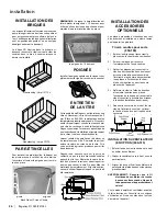 Preview for 20 page of Regency Fireplace Products F1105S Owners & Installation Manual