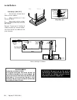 Preview for 22 page of Regency Fireplace Products F1105S Owners & Installation Manual