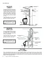 Preview for 50 page of Regency Fireplace Products F1105S Owners & Installation Manual