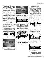 Preview for 55 page of Regency Fireplace Products F1105S Owners & Installation Manual