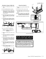 Preview for 57 page of Regency Fireplace Products F1105S Owners & Installation Manual