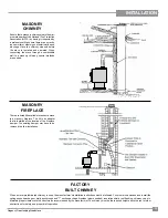 Preview for 13 page of Regency Fireplace Products F2403M Owners & Installation Manual