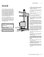 Preview for 17 page of Regency Fireplace Products F2404M Owners & Installation Manual