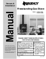 Regency Fireplace Products FG39LPG1-BRA Owners & Installation Manual preview