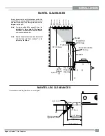 Предварительный просмотр 9 страницы Regency Fireplace Products GEM54-LPG Owners & Installation Manual