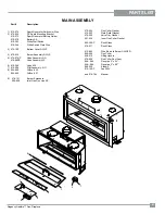 Предварительный просмотр 51 страницы Regency Fireplace Products GEM54-LPG Owners & Installation Manual