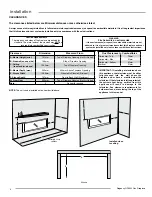 Предварительный просмотр 8 страницы Regency Fireplace Products GF950L-LP Owners & Installation Manual