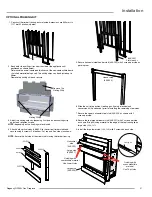 Предварительный просмотр 21 страницы Regency Fireplace Products GF950L-LP Owners & Installation Manual