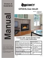 Regency Fireplace Products GFI300LLP-R Owners & Installation Manual preview