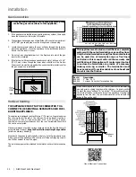 Preview for 20 page of Regency Fireplace Products Gi29L-LP Owners & Installation Manual