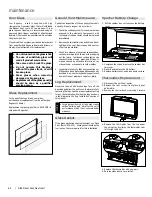 Preview for 64 page of Regency Fireplace Products Gi29L-LP Owners & Installation Manual