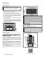 Preview for 24 page of Regency Fireplace Products Gi29LE Owners & Installation Manual