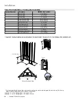 Предварительный просмотр 36 страницы Regency Fireplace Products Grandview G800EH Owners & Installation Manual