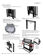 Предварительный просмотр 19 страницы Regency Fireplace Products Greenfire GF950L Series Owners & Installation Manual