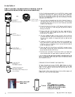 Предварительный просмотр 32 страницы Regency Fireplace Products Greenfire GF950L Series Owners & Installation Manual