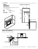 Предварительный просмотр 8 страницы Regency Fireplace Products Greenfire GFi350L Owners & Installation