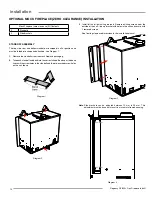 Предварительный просмотр 10 страницы Regency Fireplace Products Greenfire GFi350L Owners & Installation