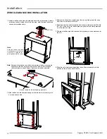 Предварительный просмотр 12 страницы Regency Fireplace Products Greenfire GFi350L Owners & Installation