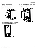 Предварительный просмотр 19 страницы Regency Fireplace Products Greenfire GFi350L Owners & Installation