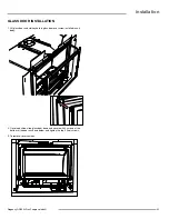 Предварительный просмотр 23 страницы Regency Fireplace Products Greenfire GFi350L Owners & Installation