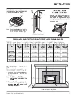 Предварительный просмотр 7 страницы Regency Fireplace Products H2100 Owners & Installation Manual