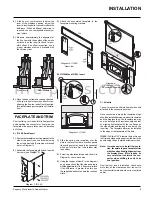 Предварительный просмотр 9 страницы Regency Fireplace Products H2100 Owners & Installation Manual