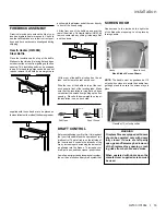 Preview for 13 page of Regency Fireplace Products H2103 Owners & Installation Manual