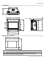 Предварительный просмотр 7 страницы Regency Fireplace Products HORIZON HZ33CE Owners & Installation Manual