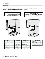 Предварительный просмотр 16 страницы Regency Fireplace Products HORIZON HZ33CE Owners & Installation Manual