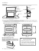 Предварительный просмотр 20 страницы Regency Fireplace Products HORIZON HZ33CE Owners & Installation Manual