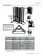 Предварительный просмотр 21 страницы Regency Fireplace Products HORIZON HZ33CE Owners & Installation Manual