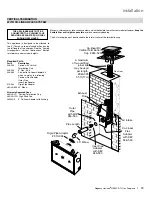 Предварительный просмотр 29 страницы Regency Fireplace Products HORIZON HZ33CE Owners & Installation Manual