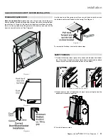 Предварительный просмотр 51 страницы Regency Fireplace Products HORIZON HZ33CE Owners & Installation Manual