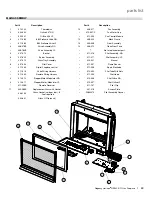 Предварительный просмотр 59 страницы Regency Fireplace Products HORIZON HZ33CE Owners & Installation Manual