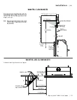 Предварительный просмотр 11 страницы Regency Fireplace Products Horizon HZ40E-LP10 Owners And Installation Manual