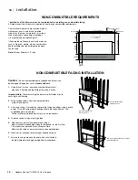 Предварительный просмотр 16 страницы Regency Fireplace Products Horizon HZ40E-LP10 Owners And Installation Manual