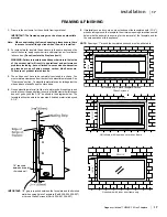 Предварительный просмотр 17 страницы Regency Fireplace Products Horizon HZ40E-LP10 Owners And Installation Manual