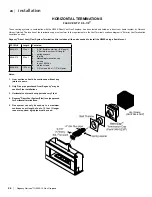 Предварительный просмотр 24 страницы Regency Fireplace Products Horizon HZ40E-LP10 Owners And Installation Manual