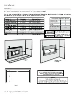 Preview for 16 page of Regency Fireplace Products Horizon HZ40E Owners & Installation Manual